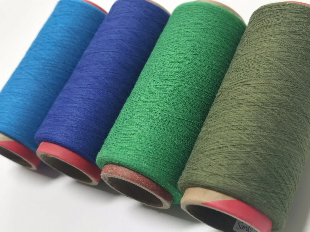 Regenerated Cotton Polyester Blended OE 20s Tc Yarn